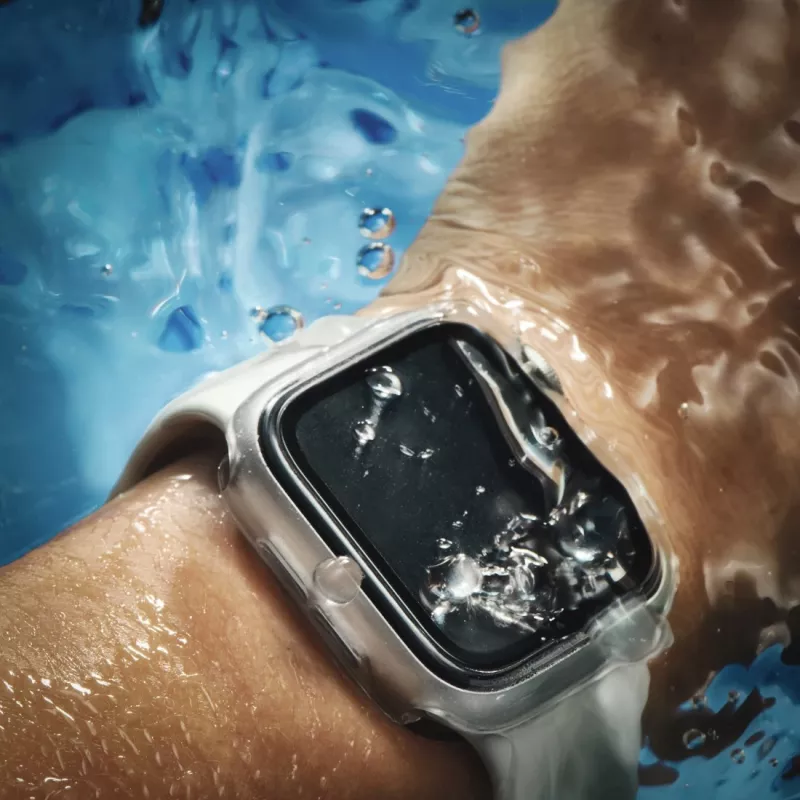 Hama 00210918 etui na smartwatch Czarny, Przezroczysty