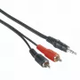 Hama 00205106 kabel audio 2 m 3.5mm 2 x RCA Czarny, Czerwony