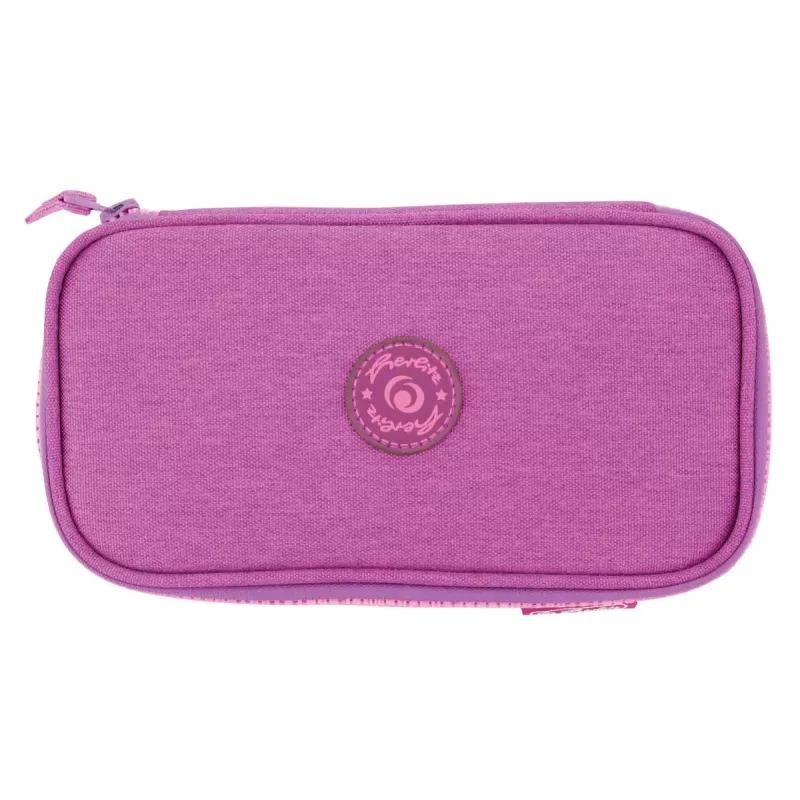 Piórnik Herlitz beatBox ABC Soft poliester różowo-fioletowy 225x120x70mm