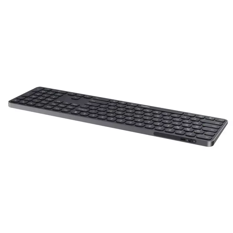 Klawiatura Bluetooth Rapoo 00228033 QWERTZ Niemiecka ciemnoszara bezprzewodowa