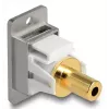 DeLOCK 90883 Gniazdo 3,5 mm srebrno-białe żeńskie
