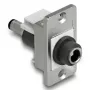 Moduł keystone DeLOCK 90885 Płaski Czarny Srebrny Biały DC 5.5 x 2.1