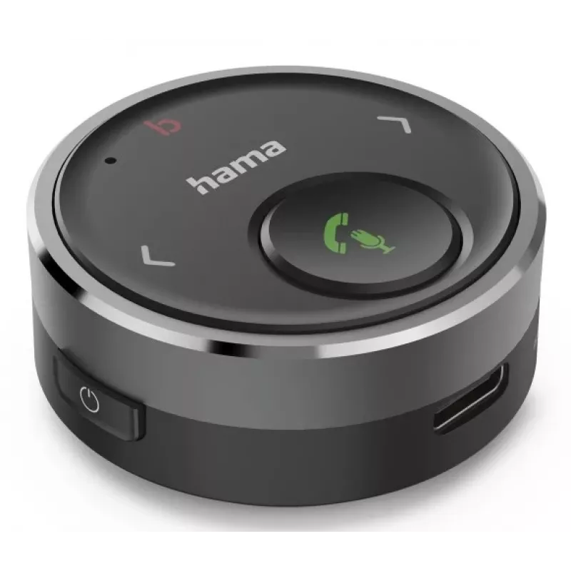 Hama 00014173 odbiornik muzyczny Bluetooth 7 m czarny, szary, srebrny