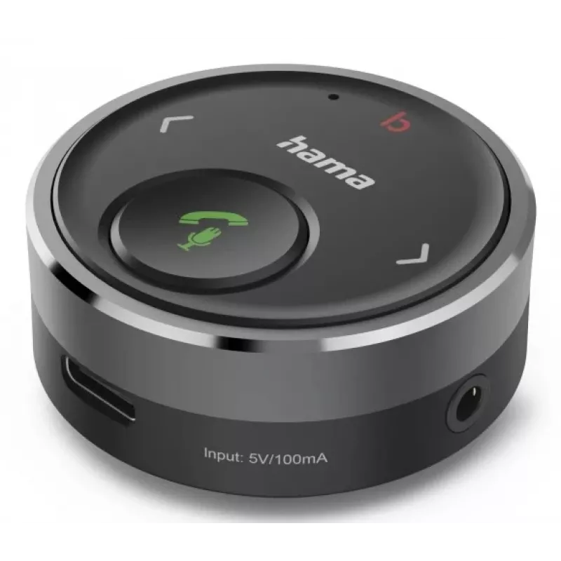 Hama 00014173 odbiornik muzyczny Bluetooth 7 m czarny, szary, srebrny