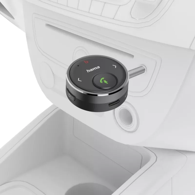 Hama 00014173 odbiornik muzyczny Bluetooth 7 m czarny, szary, srebrny