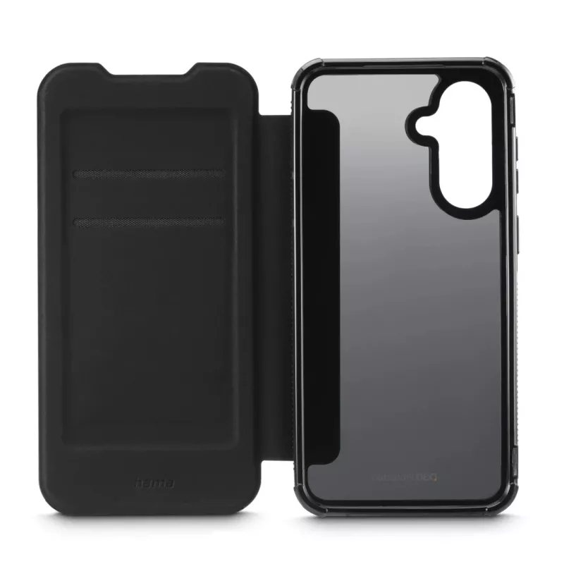 Etui Folio Hama Galaxy A17 Czarny 2 Kieszenie na Karty