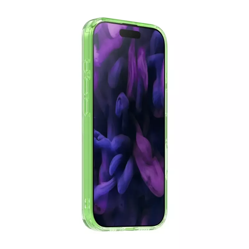 Cover LAUT CRYSTAL FLURO iPhone 17 Light zielony 16 cm