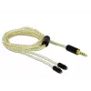 Kabel audio DeLOCK 85849 1,25m 3,5mm Biały