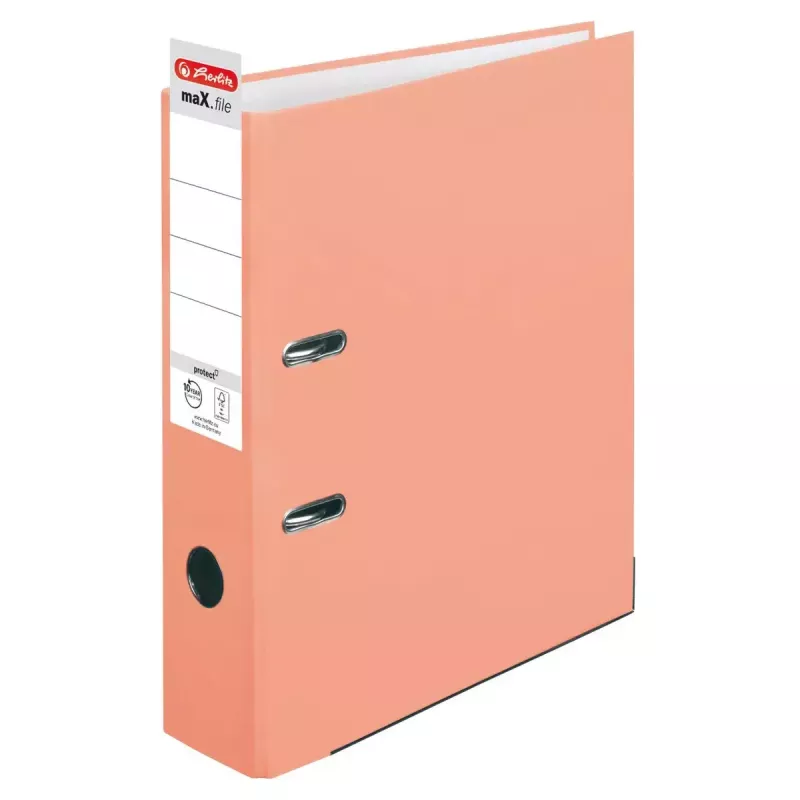 Segregator Herlitz maX.file A4 Pomarańczowy
