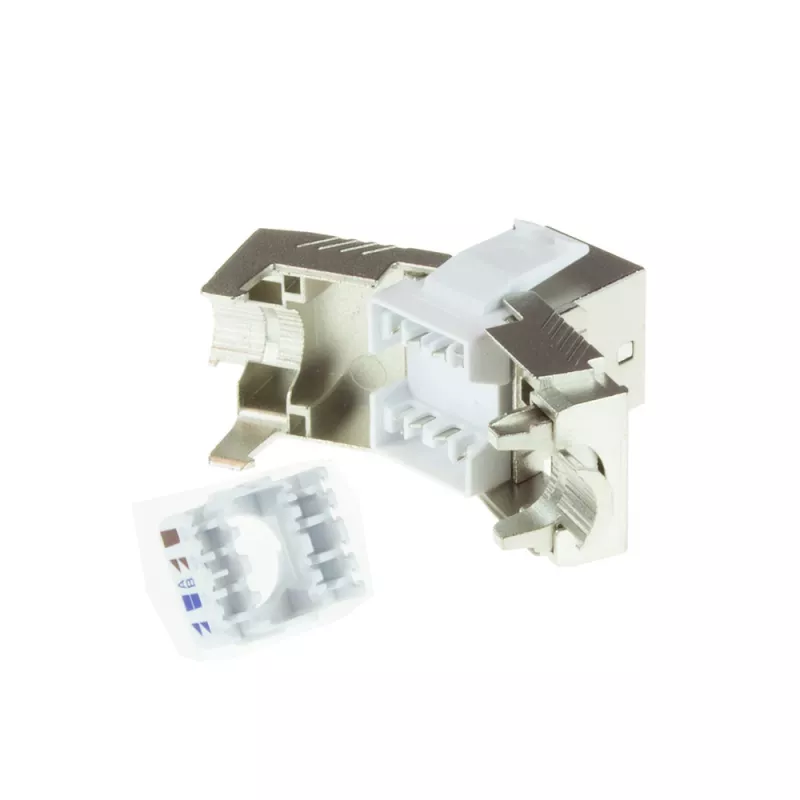 Keystone Jack CAT8 ekranowany bez narzędziowy ACT TD8511