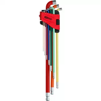 Zestaw kluczy imbusowych KS Tools 151.4560 9 szt.