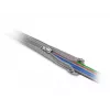 Oplot pleciony DeLOCK 20824 1 m x 20 mm szary