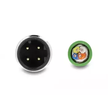 DeLOCK Kabel sieciowy M12 4-pin D-kodowany otwarte końce przewodów TPU 5 m