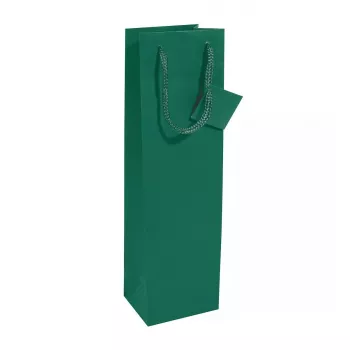 Torba na prezent Sigel GT502 zielona 100mm x 80mm x 350mm