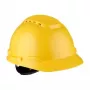 3M H700N-GU Plastikowy Żółty Uniseks Kask Ochronny 350 g