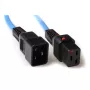 Kabel zasilający ACT Powercord C19 IEC Lock - C20 niebieski 2 m, PC1358