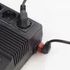 ACT Powercord C14 - C13 IEC Lock (lewy kątowy) czarny 3 m, PC2050