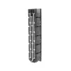 ACT C13 IEC Lock Net Entree (6x gniazdo) - czarny, PA135015BK6