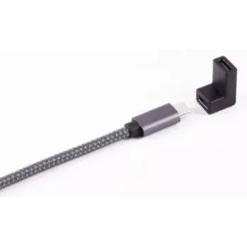 Adapter kablowy ShiverPeaks BS13-40004 USB-C na USB-C szary