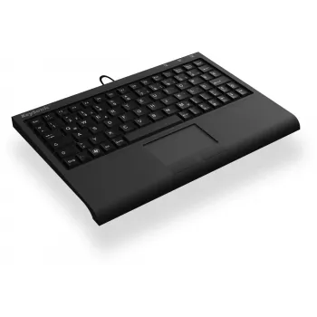 KeySonic ACK-3410 (IT) klawiatura uniwersalna USB Italian Czarna