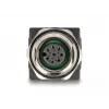 DeLOCK Adapter M12 A-kodowany 8-pinowy żeński do gniazda RJ45 prosty