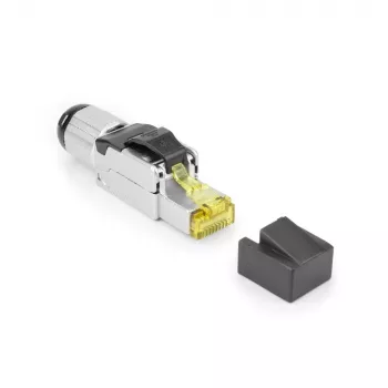 ACT Wtyk do zakończenia w terenie RJ45 CAT6A ekranowany, beznarzędziowy, 4PPoE 100W