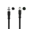 ACT Industrial 3,00 metrowy kabel czujnika M8A 3-pin męski do M8A 3-pin żeński, kabel Ultraflex Xtreme TPE, ekranowany