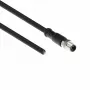 ACT Industrial 1,50 m kabel czujnika M8A 3-pinowy męski na otwarty koniec, przewód Ultraflex Xtreme TPE, ekranowany