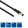 Przemysłowy kabel czujnika ACT 5,00 metra M8A 3-pinowy wtyk męski na otwarty koniec, kabel Ultraflex Xtreme TPE, ekranowany