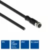 ACT Industrial 1.50 meters Sensor cable M8A 3-pin female to open end, Ultraflex Xtreme TPE cable, shielded