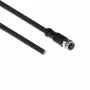 ACT Industrial 5,00 m kabel czujnika M8A 3-stykowe gniazdo na otwarty koniec, Ultraflex Xtreme kabel TPE, ekranowany