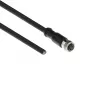 ACT Industrial 3,00 metra Kabel czujnika M8A 4-pin żeński do otwartego końca, kabel Ultraflex Xtreme TPE, ekranowany