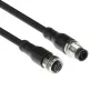 ACT Industrial 5.00 m kabel czujnika M12A 5-pin męski na M12A 5-pin żeński, kabel Superflex Xtreme TPE, ekranowany