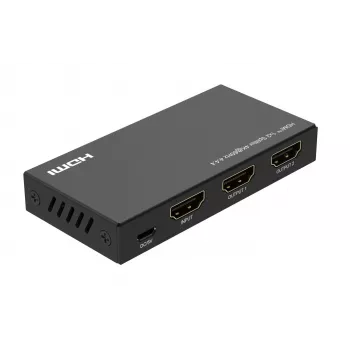 HDMI Splitter Microconnect MC-HDMISPLITTER0102-4K Rozdzielczość 4K Czarny