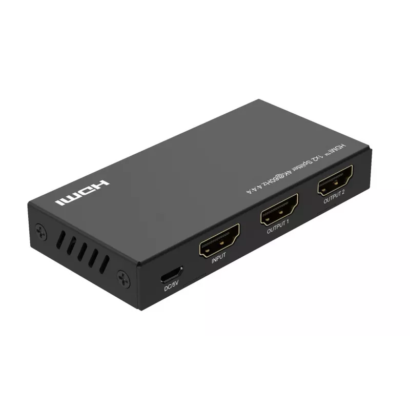 HDMI Splitter Microconnect MC-HDMISPLITTER0102-4K Rozdzielczość 4K Czarny