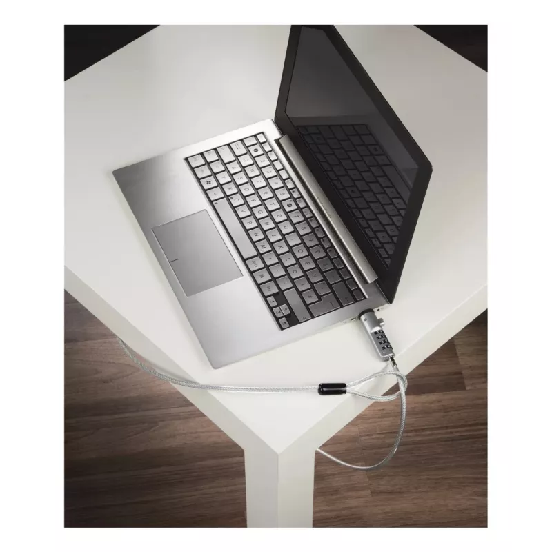 Hama kabel zabezpieczający USB srebrny, przezroczysty 1,8 m