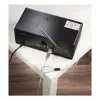 Hama kabel zabezpieczający USB srebrny, przezroczysty 1,8 m