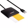 Lindy USB 2.0 Smart Card Reader, USB, Czarny, 1.2 m, 480 MB/s, 2 lata, CE, Federal Communications Commission (FCC), REACH, RoHS