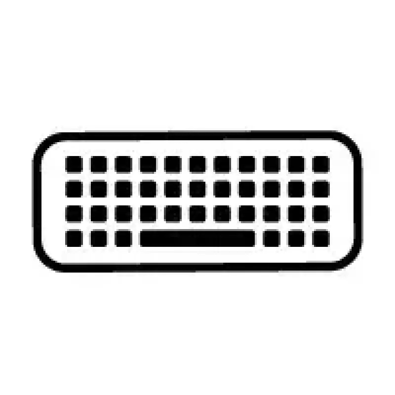 Bezprzewodowa pełnowymiarowa klawiatura membranowa HP 220 — Czarna, RF 2.4 GHz, odbiornik USB-A, QWERTY, klawiatura numeryczna, bateria AAA
