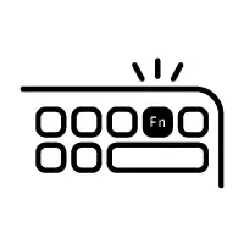 Bezprzewodowa pełnowymiarowa klawiatura membranowa HP 220 — Czarna, RF 2.4 GHz, odbiornik USB-A, QWERTY, klawiatura numeryczna, bateria AAA