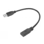 Adapter USB ACT AC7460 USB A męski na USB‑C żeński 24‑pin, 20 cm, 5 Gb/s