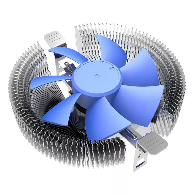 Zestaw chłodzący PCCOOLER E90 Top-Blow CPU Cooler 8 cm 1000-2000 RPM Łożysko hydrauliczne Niebieski