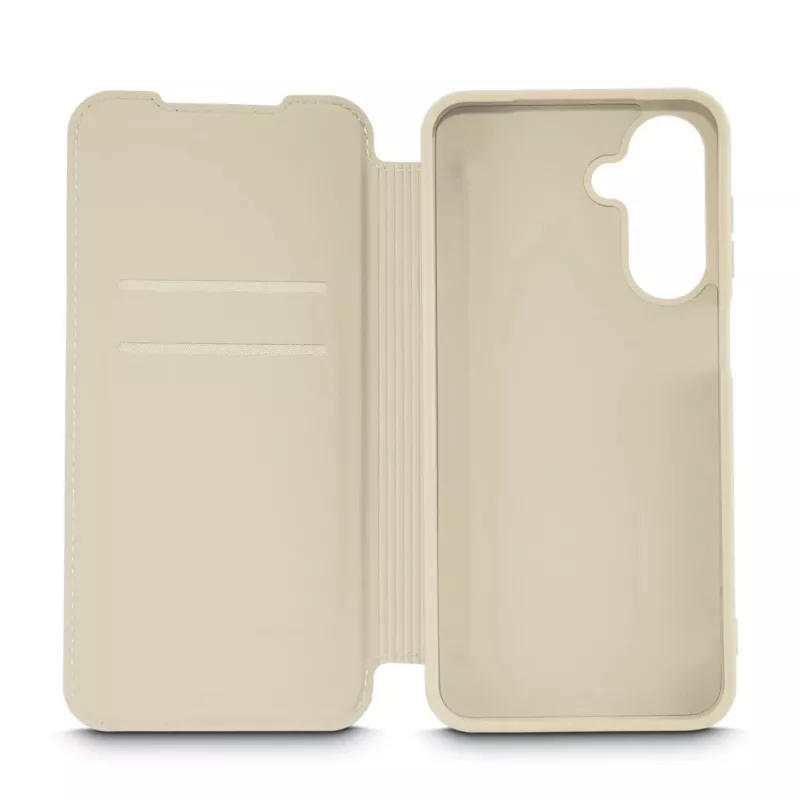 Etui z klapką Hama Galaxy A17 Nude 2 kieszenie na karty