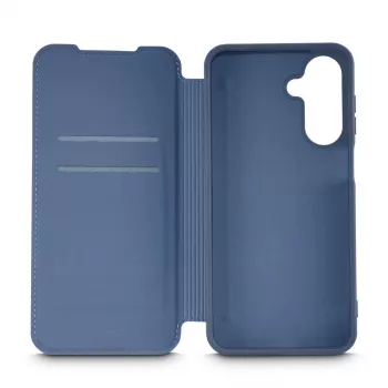 Etui folio Hama Galaxy A17 niebieskie 2 kieszenie na karty