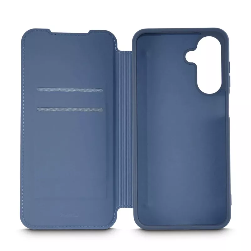Etui folio Hama Galaxy A17 niebieskie 2 kieszenie na karty