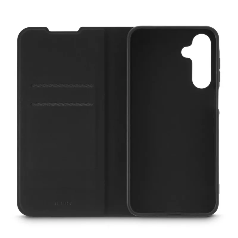 Etui Folio Hama Galaxy A17 Czarny Podstawka na Biurko 2 Kieszenie na Karty