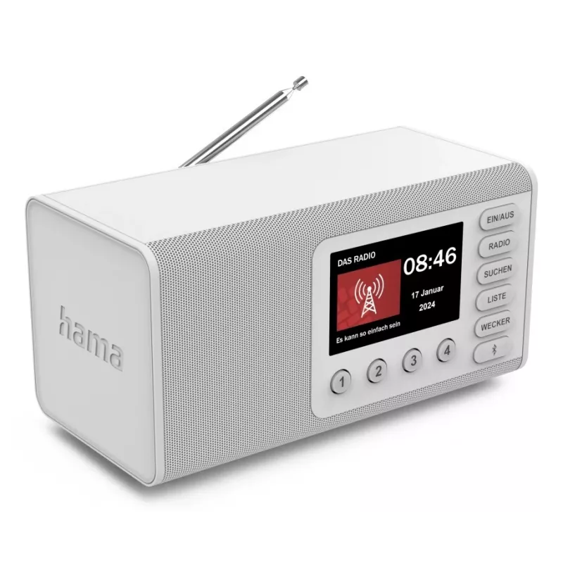 Radio osobiste Hama DR1001 DAB DAB+ FM Tuner cyfrowy 5W