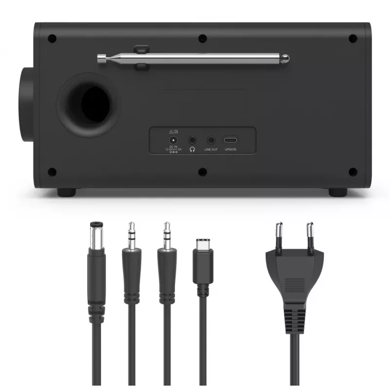 Radio osobiste Hama DR1001 cyfrowe DAB DAB+ FM 5 W Wyświetlacz TFT