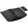 Klawiatura HP 960 Ergonomic Wireless klawiatura pełnowymiarowa 100% RF Wireless + Bluetooth membranowa czarna do domu