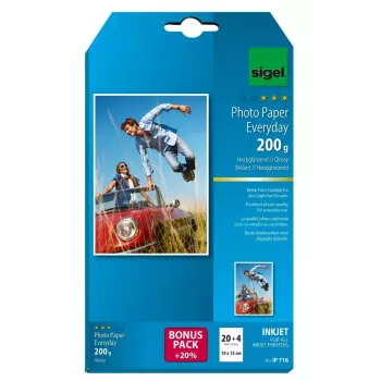 Papier fotograficzny błyszczący Sigel IP718
